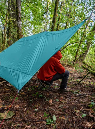 Tarp turystyczny Grand Trunk MOAB All-In-One Shelter/Hammock - blue