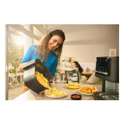 Air Fryer Frytkownica beztłuszczowa BRAUN MultiFry 5 HF5073 6l z okienkiem do obserwacji postępów gotowania