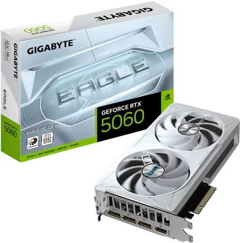 Karta graficzna GIGABYTE GeForce RTX 5060 Eagle Ice OC 8GB DLLS 4