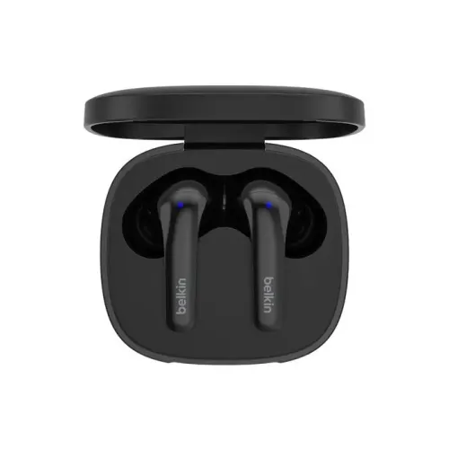 Słuchawki bezprzewodowe Belkin SoundForm Motion Dokanałowe Bluetooth 5.2 Czarny