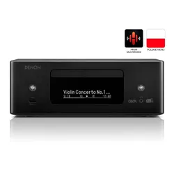 Wieża Denon CEOL N12DAB (RCDN-12DAB + SC-N10) 120W Wi-Fi Bluetooth AirPlay Radio FM, DAB+, Internetowe Czarny