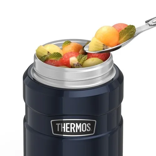 Termos na jedzenie Thermos Stainless King Food Flask 0,47 l - raspberry