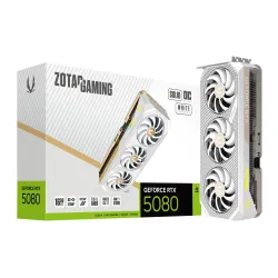 Karta graficzna Zotac Gaming GeForce RTX 5080 SOLID OC White Edition 16GB GDDR7 256bit DLSS 4