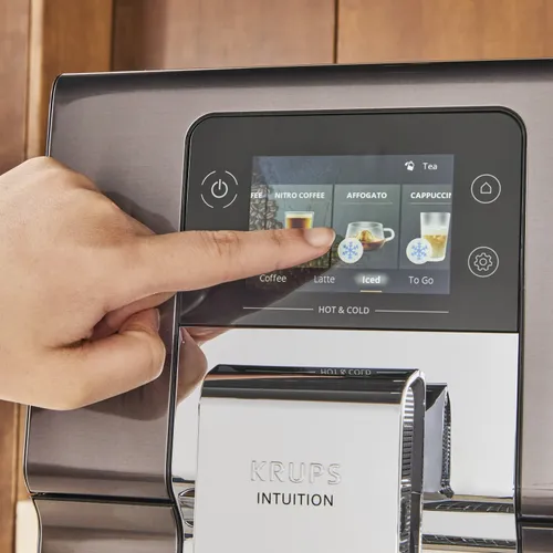 Ekspres KRUPS Intuition Hot & Cold EA879NE0 Kawa mrożona