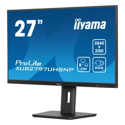 Monitor IIYAMA ProLite XUB2797UHSNP-B1 27" 3840x2160px IPS 4 ms [GTG] + Norton Small Business