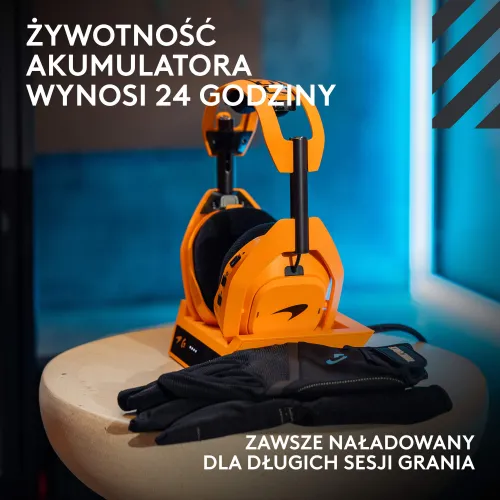 Słuchawki LOGITECH A50X McLaren Racing Edition Bezprzewodowe, Nauszne