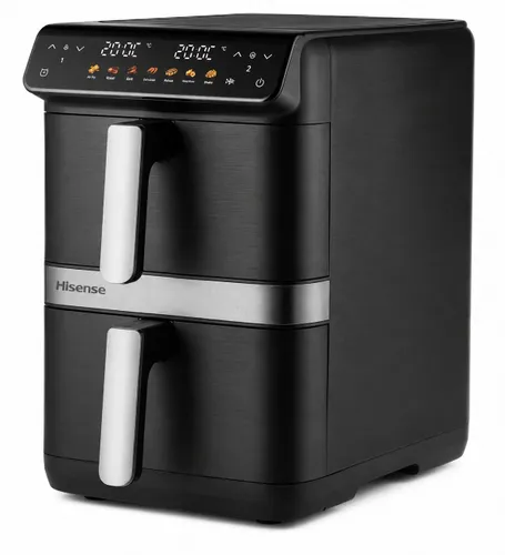 Air Fryer Frytkownica beztłuszczowa HISENSE HAF2400DS 8l z podwójnym koszem