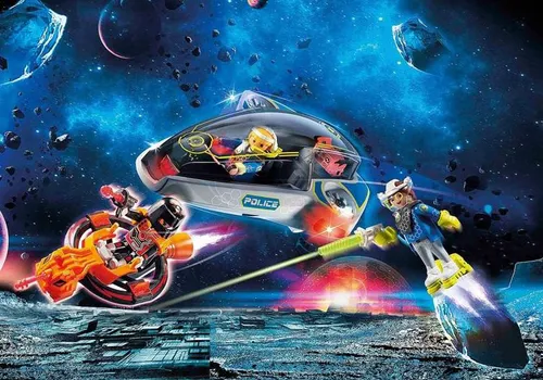 PLAYMOBIL Galaxy Police 70019 Szybowiec policyjny