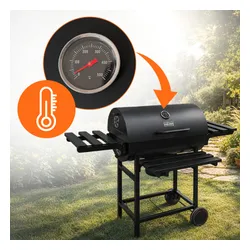 Grill węglowy VELACO VL19 Czarny