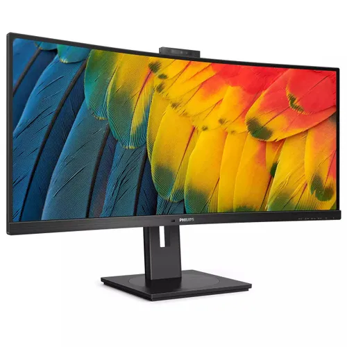 Monitor Philips 34B1U5600CH/00 z wysuwaną kamerą internetową 34" UWQHD VA 120Hz 4ms Zakrzywiony