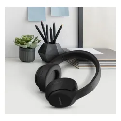 Słuchawki bezprzewodowe Hyundai HBTM45B Nauszne Bluetooth 5.3 Czarny