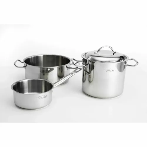 Garnek ze stali nierdzewnej z pokrywką TOM-GAST EXCLUSIVE 7 l