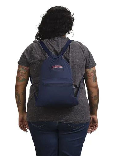 Рюкзак JanSport Draw Sack - navy