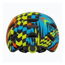 Kask rowerowy dziecięcy Giro Scamp Jr matte black/check fade