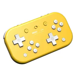 Pad 8BitDo Lite do PC, Nintendo Switch Bezprzewodowy Żółty