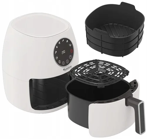 Air Fryer Frytkownica beztłuszczowa TURBOTRONIC TT-AF210 Biały 3.5l 6 automatycznych programów