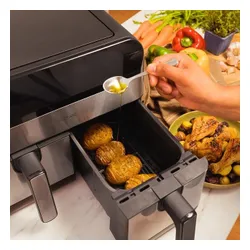 Air Fryer Frytownica CECOTEC Cecotec Cecofry Advance 9000 Inox 9l 8 automatycznych programów