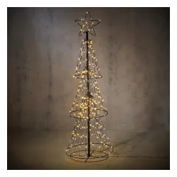 Choinka LUCA LIGHTING 310 LED 150 cm Ciepły Biały