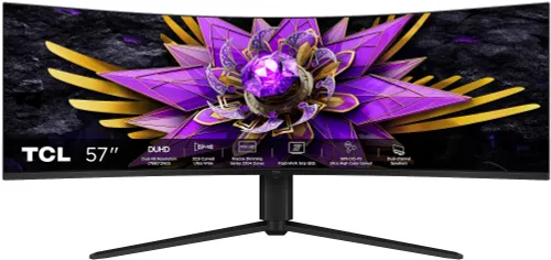 Monitor TCL 57R94 57" 7680x2160px 120Hz 1 ms [GTG] Curved