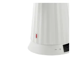 Электрический чайник Alessi Plissé MDL21, 1.7 л, 1800 Вт, регулировка температуры, белый