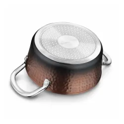 Garnek na indukcję z powłoką nieprzywierającą Starke Pro Glossy Copper 1,6 l