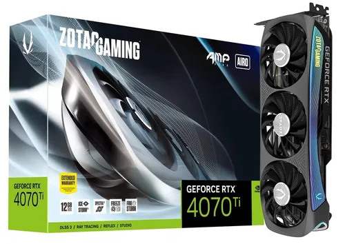 Karta graficzna Zotac GeForce RTX 4070 Ti AMP AIRO 12GB GDDR6X 192bit DLSS