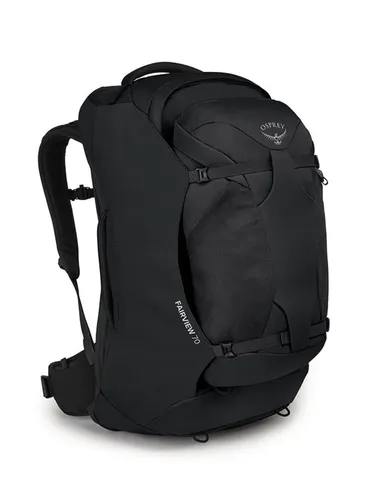 Geantă rucsac de călătorie Osprey Fairview 70 - negru