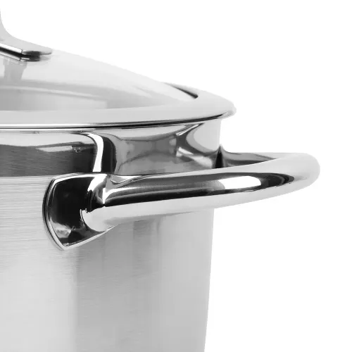 TESCOMA President niski 5 l - garnek ze stali nierdzewnej z pokrywką do odcedzania