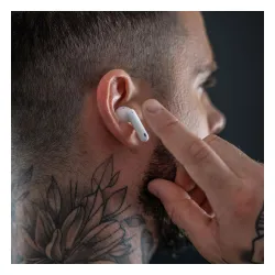 Słuchawki bezprzewodowe 3mk HARDY LifePods Pro ANC Dokanałowe Bluetooth 5.3 Biały