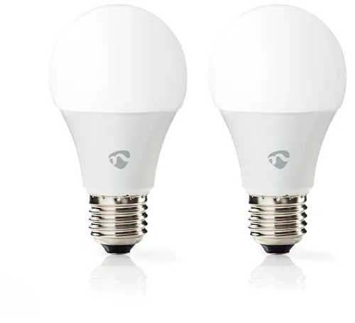 Inteligentna żarówka LED NEDIS SmartLife WIFILRC20E27 9W E27 Wi-Fi (2 szt.)