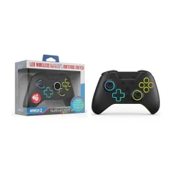 Pad Armor3 NuRival Light Up do Nintendo Switch Bezprzewodowy Czarny