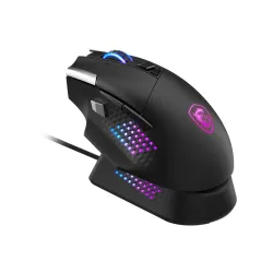 Myszka gamingowa MSI Versa Pro Wireless Plus Mouse Dock Pro Czarny