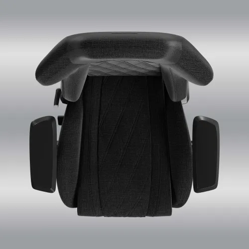 Fotel Hator Darkside 3 Fabric Size M Gamingowy do 100kg Tkanina Czarny