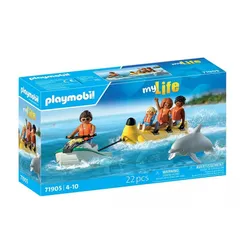 Playmobil Zestaw z figurkami My Life 71905 Przejażdżka na bananie