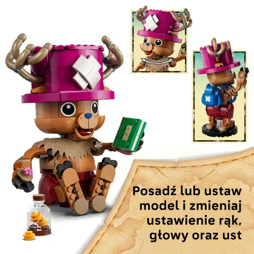 LEGO One Piece 75643 Tony Tony Chopper, zestaw klocków 10+