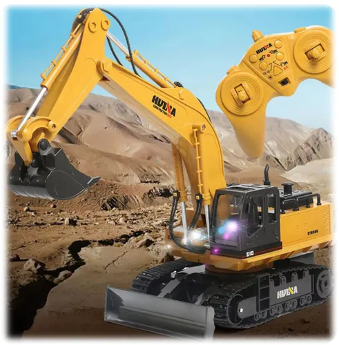 Zdalnie sterowany pojazd budowlany COIL koparka na pilota 2.4GHz