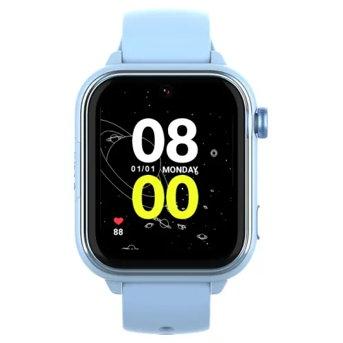Smartwatch Kiano Watch Alpha Kid Funkcje AI GPS 4G Niebieski