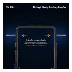 Stojak DIABLO CHAIRS X-Drive Mini Czarny
