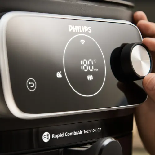 Frytkownica beztłuszczowa Philips Combi XXL HD9876/90 2200W 8,3l Aplikacja mobilna