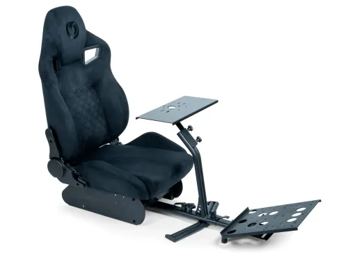 Fotel Nacon PCRC-RM2ALCANCOBRA Cobra Racing Simulation Cockpit Alcantara z mocowaniem do kierownicy do 110kg Skóra ECO Czarny