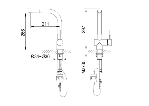 Bateria Globalo Lobio Stalowy Chrom