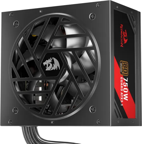 Zasilacz Redragon GUARD GC-GU03P 750W 80+ Bronze Czarny
