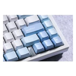 Klawiatura gamingowa Mchose G75 Cabbage Tofu Switch V2 bezprzewodowa mechaniczna podświetlana niebieski