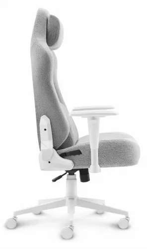 Fotel gamingowy HELL'S CHAIR HC 1009 Biało-szary