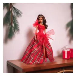 Mattel Lalka Barbie Holiday brunetka