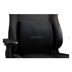 Fotel Ultradesk OVERLORD Gamingowy do 150kg Tkanina Czarny