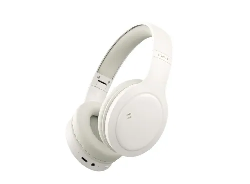 Słuchawki bezprzewodowe Havit H633BT Nauszne Bluetooth 5.3 Beżowy