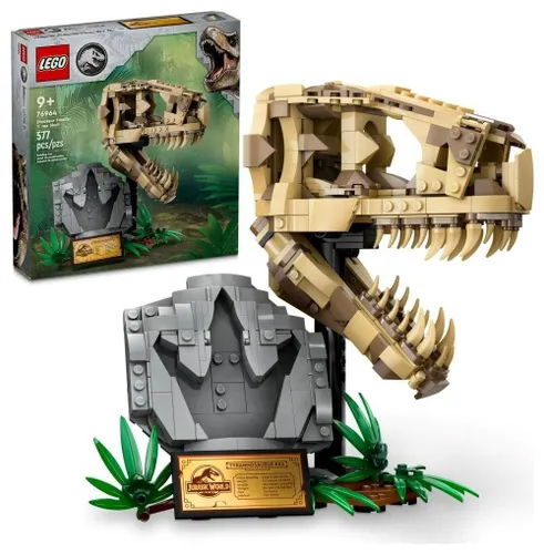 Конструктор LEGO Jurassic World 76964 скелеты динозавров-череп тираннозавра