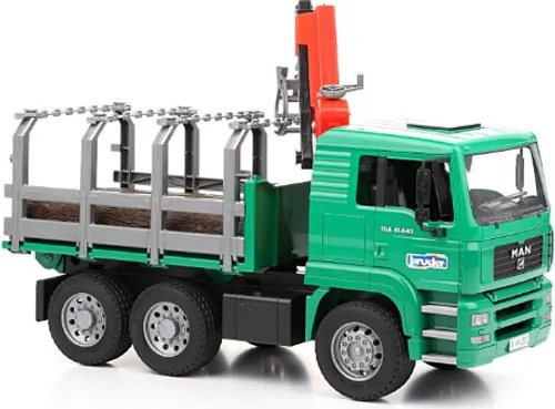 Bruder Professional Series MAN Timber Truck with Loading Crane (02769)