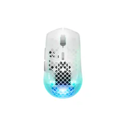 Myszka gamingowa SteelSeries Aerox 3 Wireless Gen 2 Ghost Biały